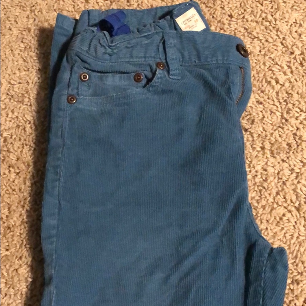 Blue cords